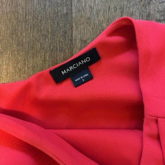 GORGEOUS CORAL MARICANO GUESS DRESS XS - Picture 3 of 6